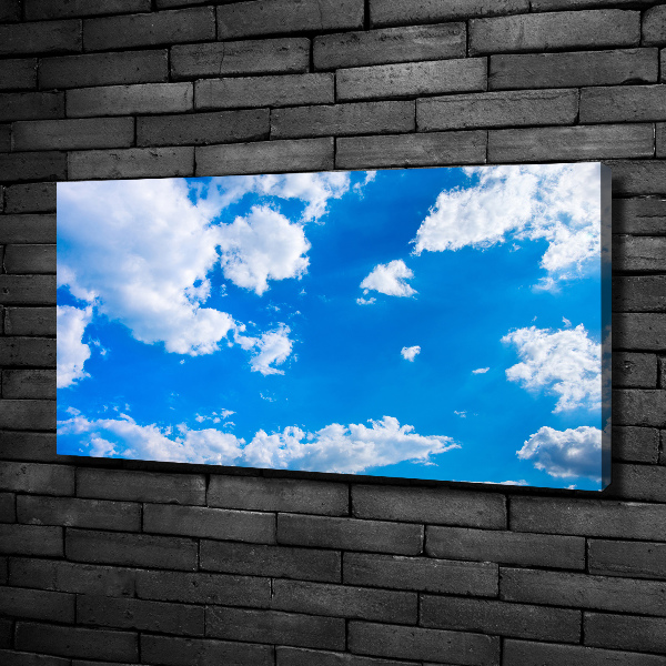 Canvas wall art Clouds in the sky