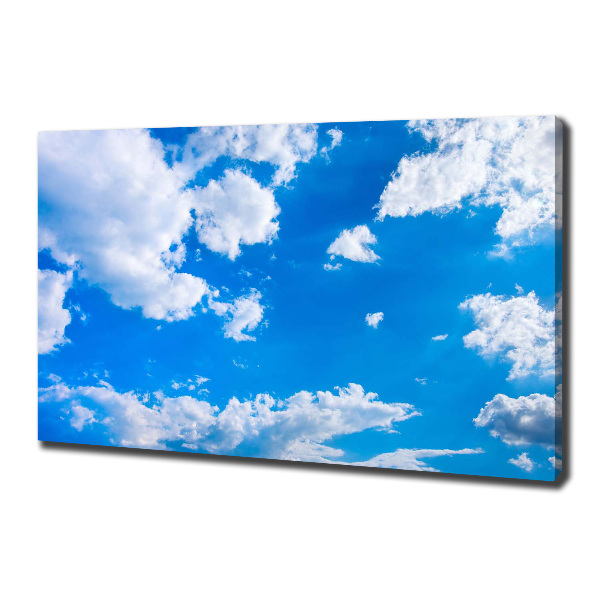 Canvas wall art Clouds in the sky