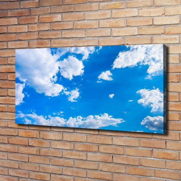 Canvas wall art Clouds in the sky