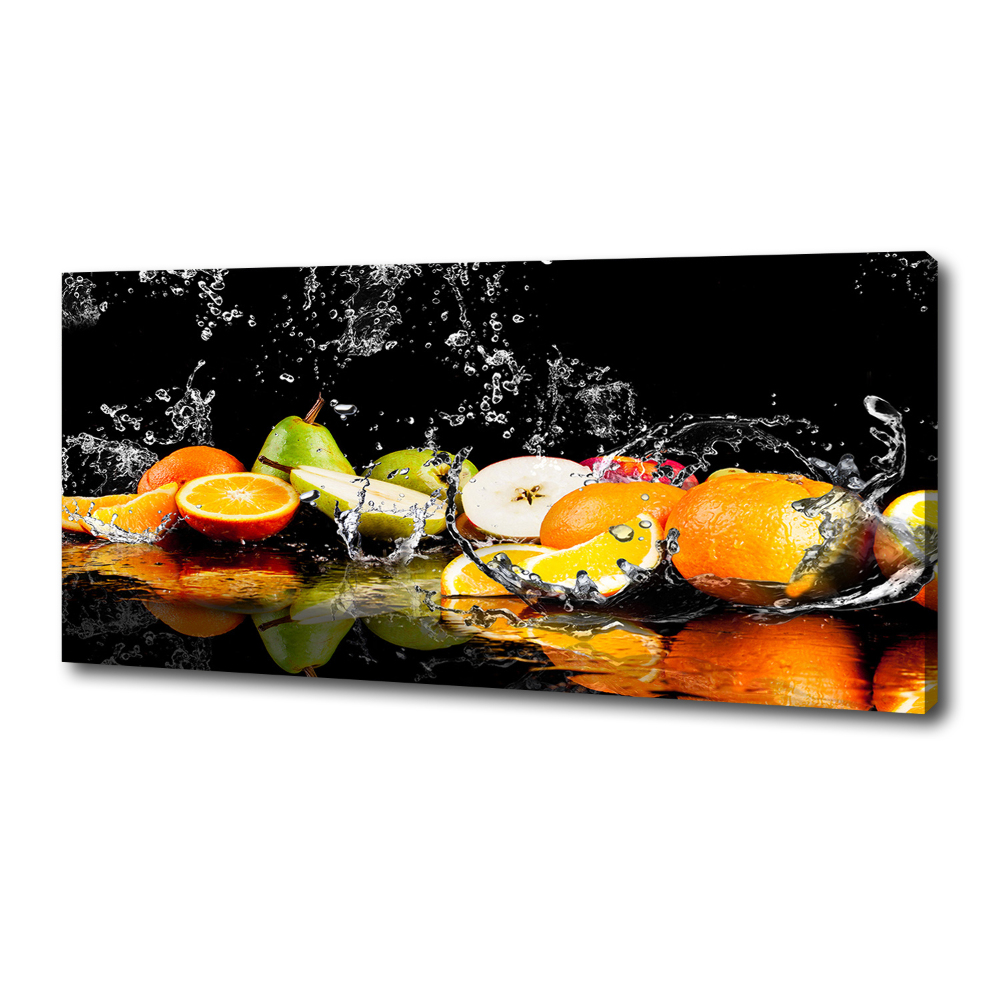 Canvas wall art Fruit and water