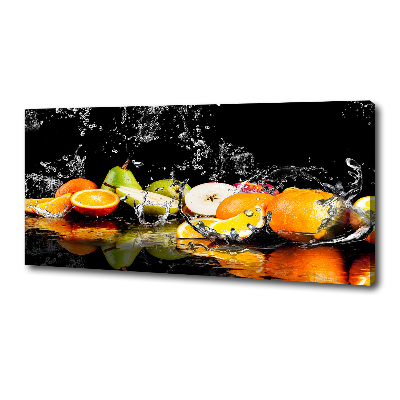 Canvas wall art Fruit and water