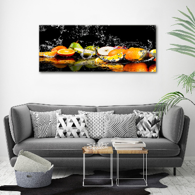 Canvas wall art Fruit and water