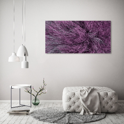 Canvas wall art Pink fur