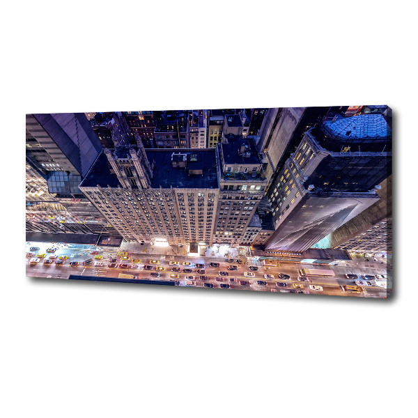 Canvas wall art New York at night