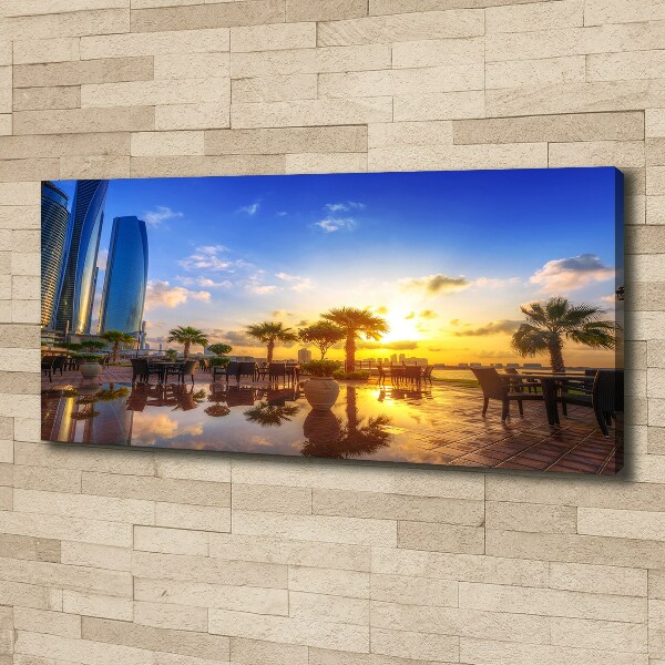 Canvas wall art Abu