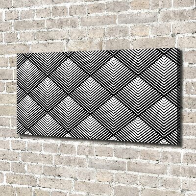 Canvas wall art Geometric background