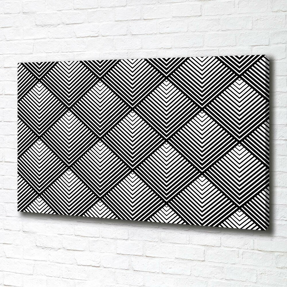 Canvas wall art Geometric background