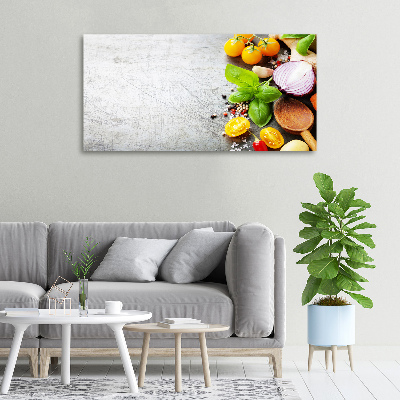 Canvas wall art Vegetables