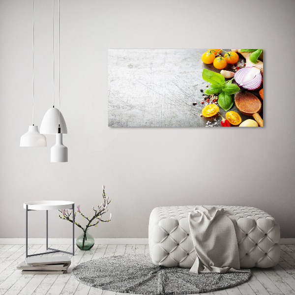 Canvas wall art Vegetables