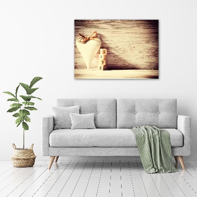 Canvas wall art Love