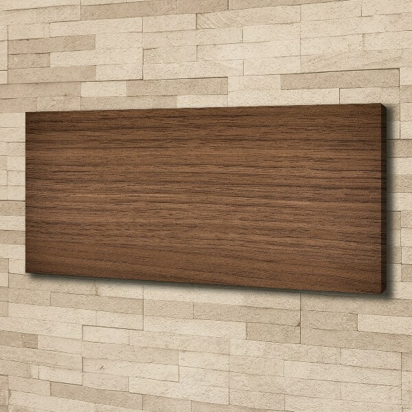 Canvas wall art Wooden background