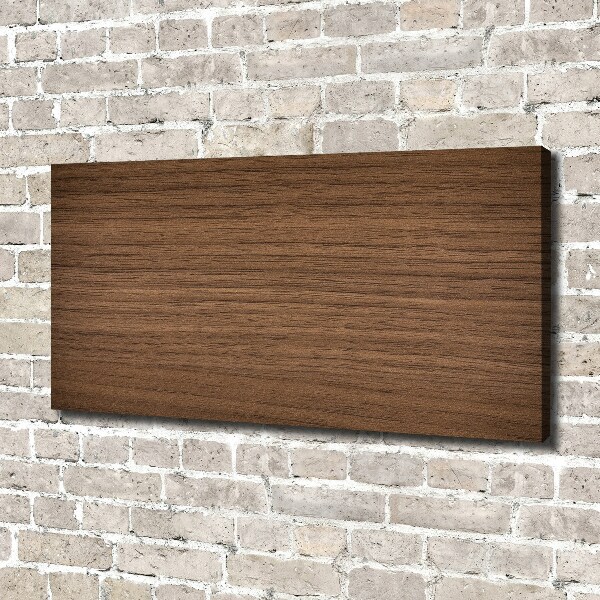 Canvas wall art Wooden background