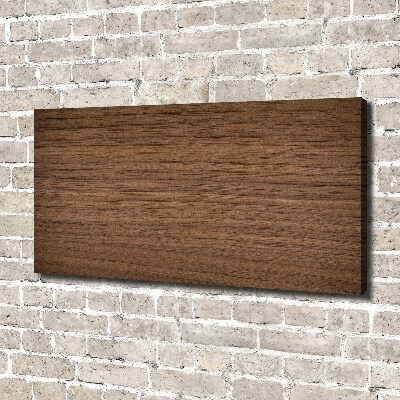 Canvas wall art Wooden background