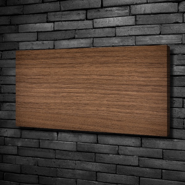 Canvas wall art Wooden background