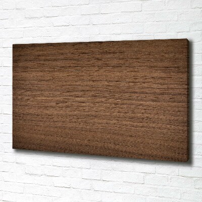 Canvas wall art Wooden background