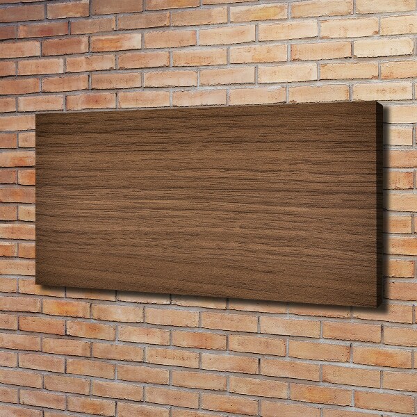 Canvas wall art Wooden background