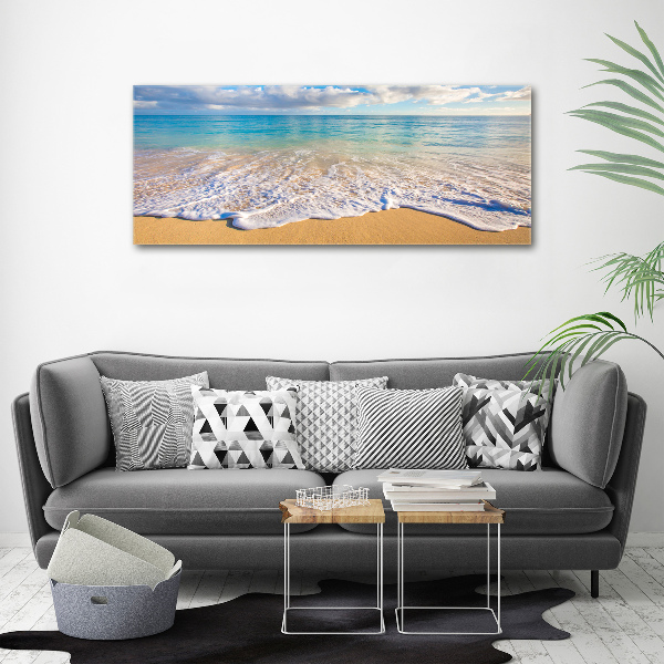 Canvas wall art Hawaiian beach