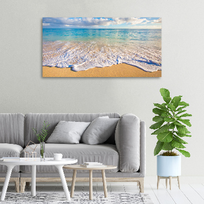 Canvas wall art Hawaiian beach