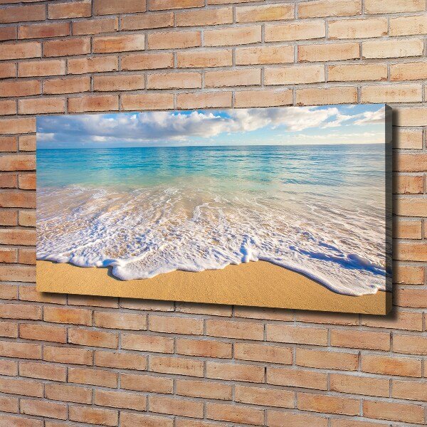 Canvas wall art Hawaiian beach