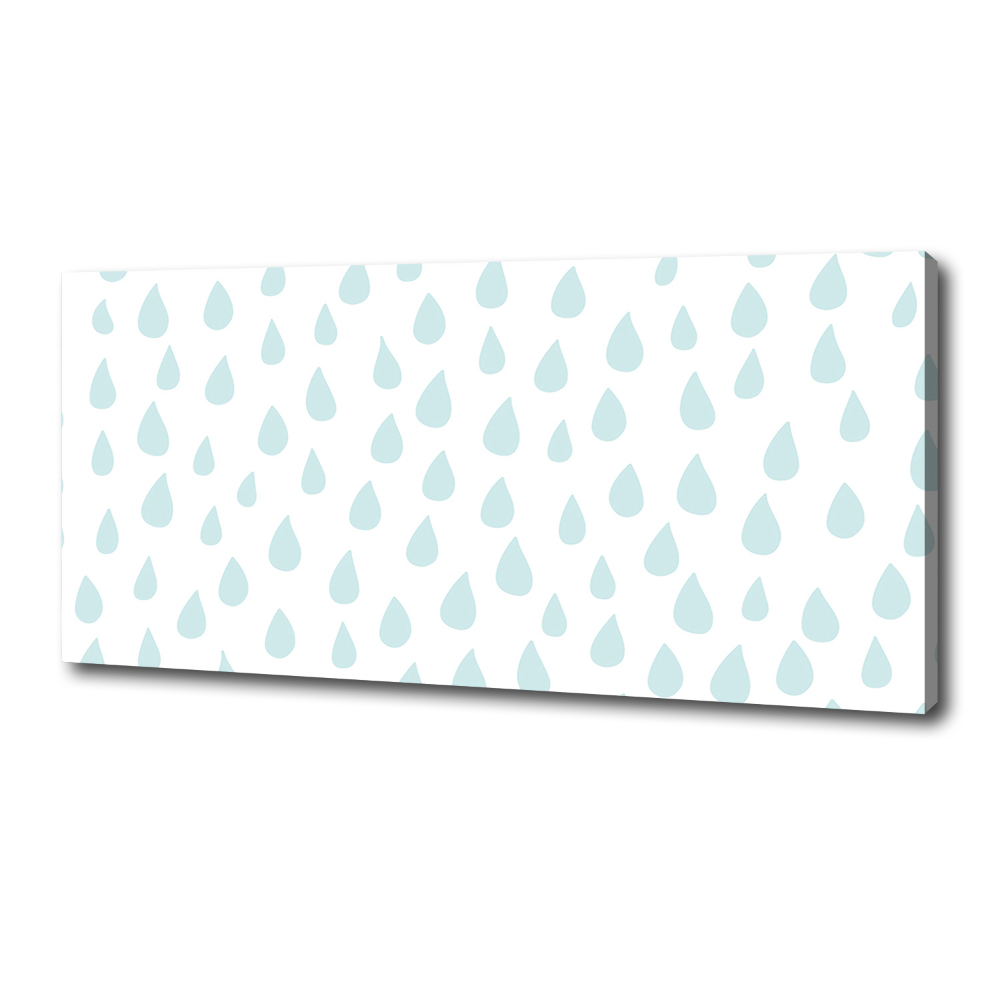 Canvas wall art Droplets