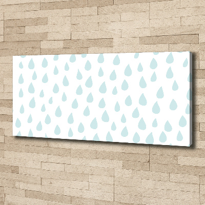 Canvas wall art Droplets