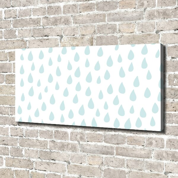 Canvas wall art Droplets