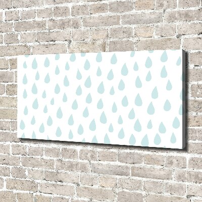 Canvas wall art Droplets