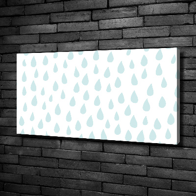 Canvas wall art Droplets