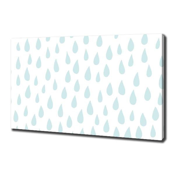 Canvas wall art Droplets