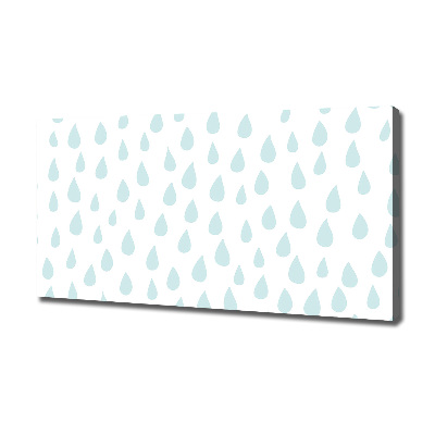 Canvas wall art Droplets