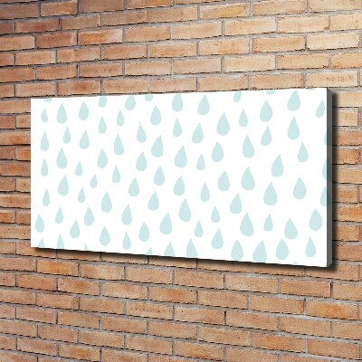 Canvas wall art Droplets