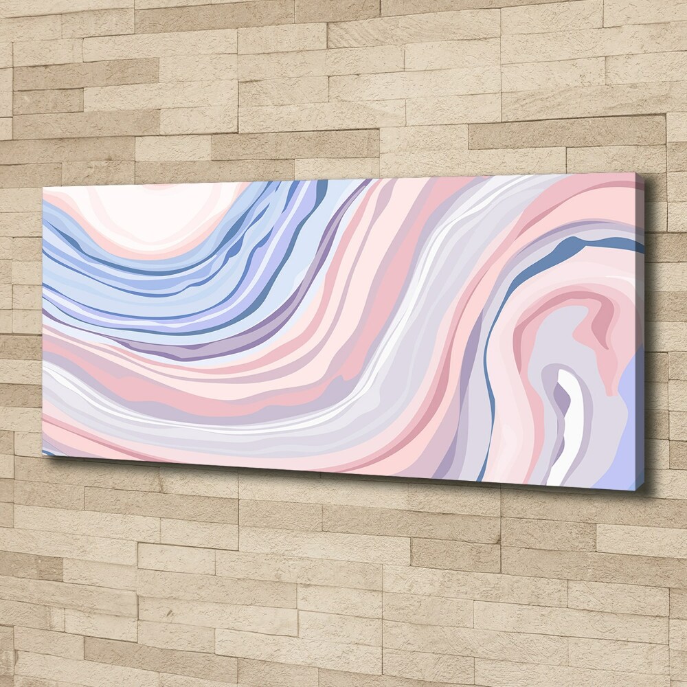 Canvas wall art Wave abstraction