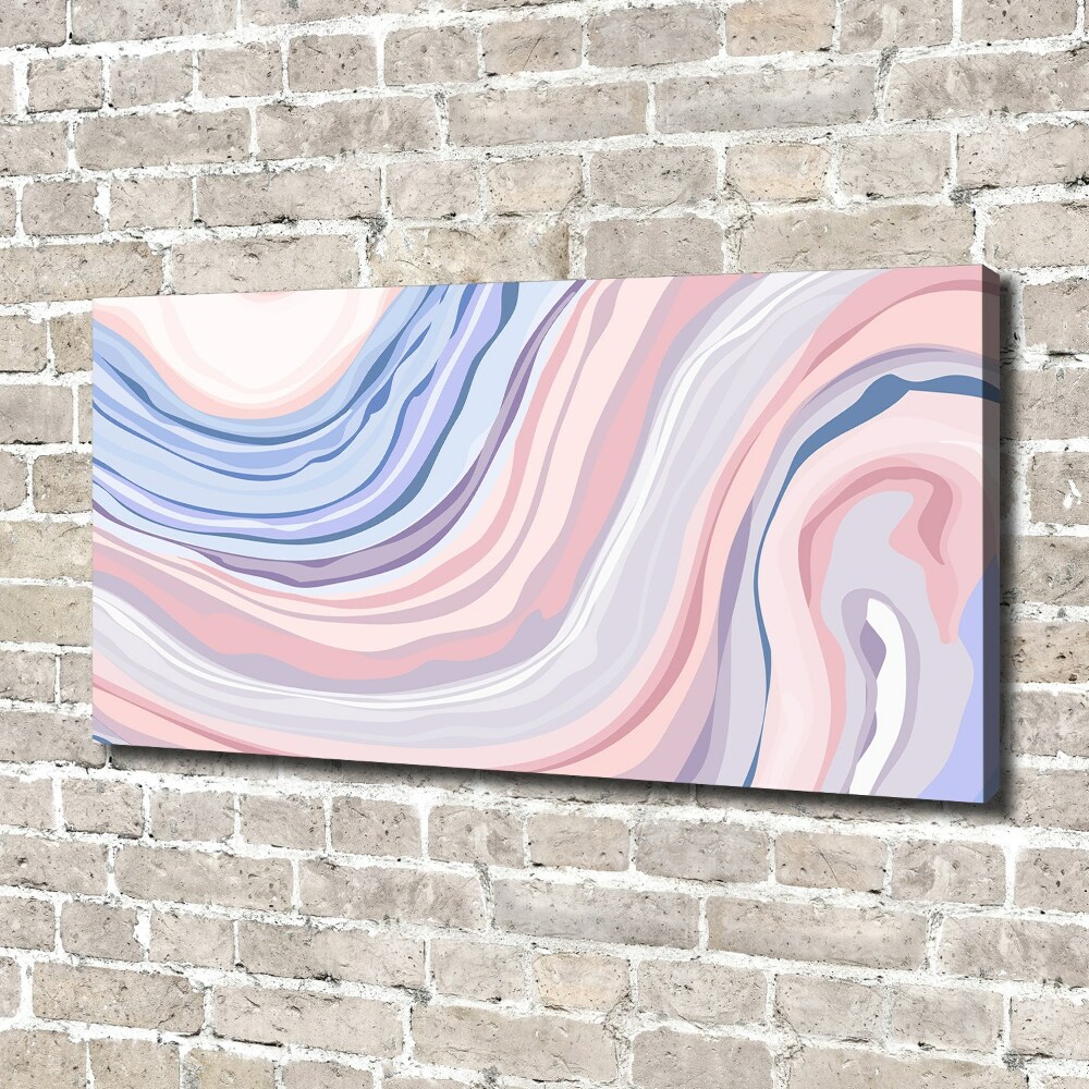 Canvas wall art Wave abstraction