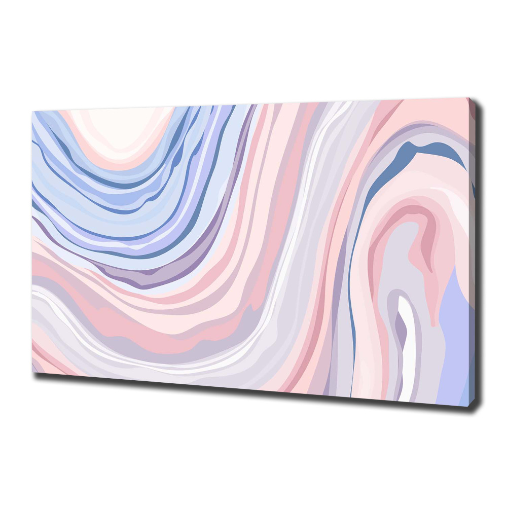 Canvas wall art Wave abstraction