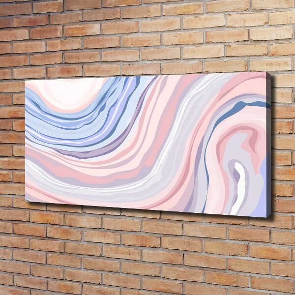 Canvas wall art Wave abstraction