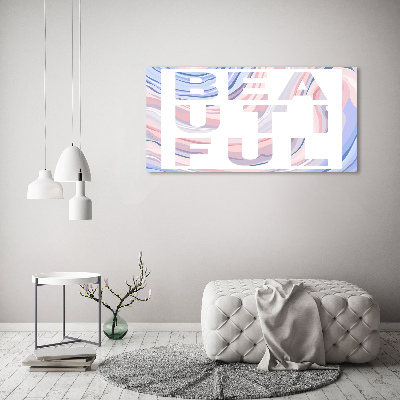 Canvas wall art Beautiful