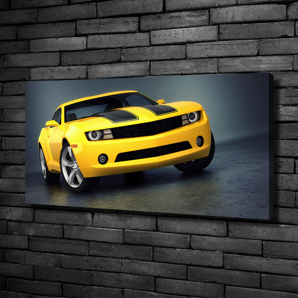 Canvas wall art Sports car