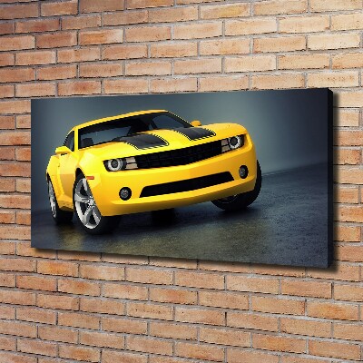 Canvas wall art Sports car