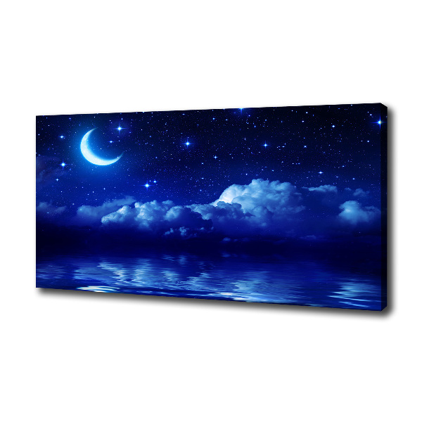 Canvas wall art Sky at night