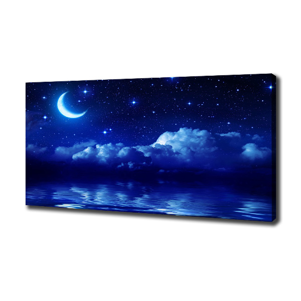 Canvas wall art Sky at night