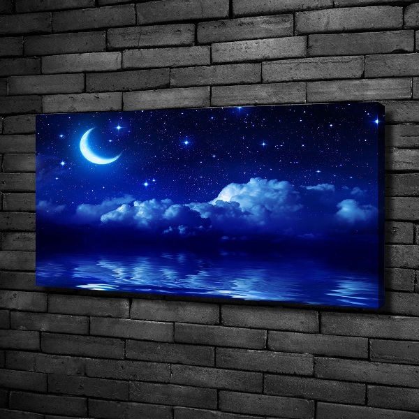 Canvas wall art Sky at night