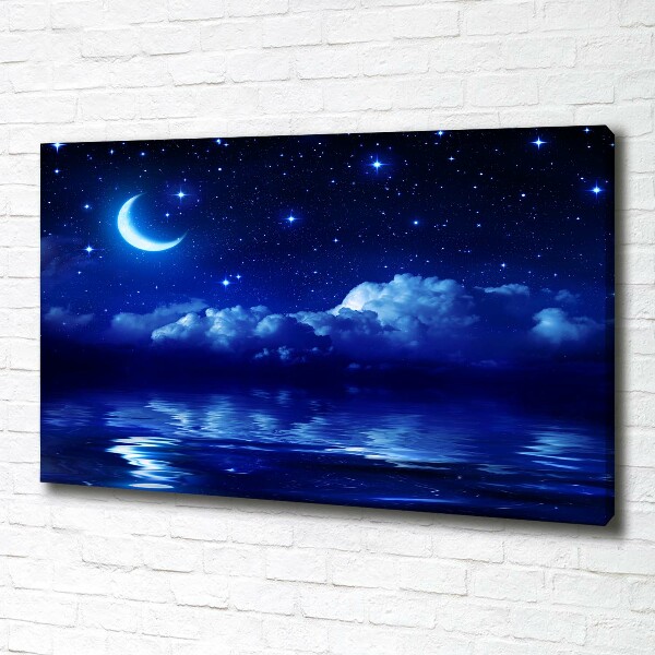 Canvas wall art Sky at night