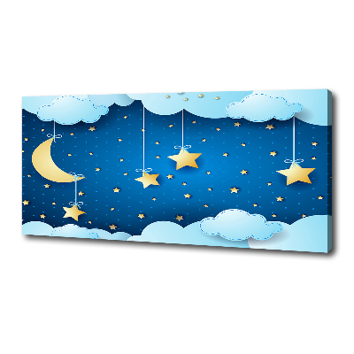 Canvas wall art Sky at night