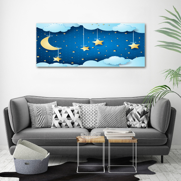 Canvas wall art Sky at night