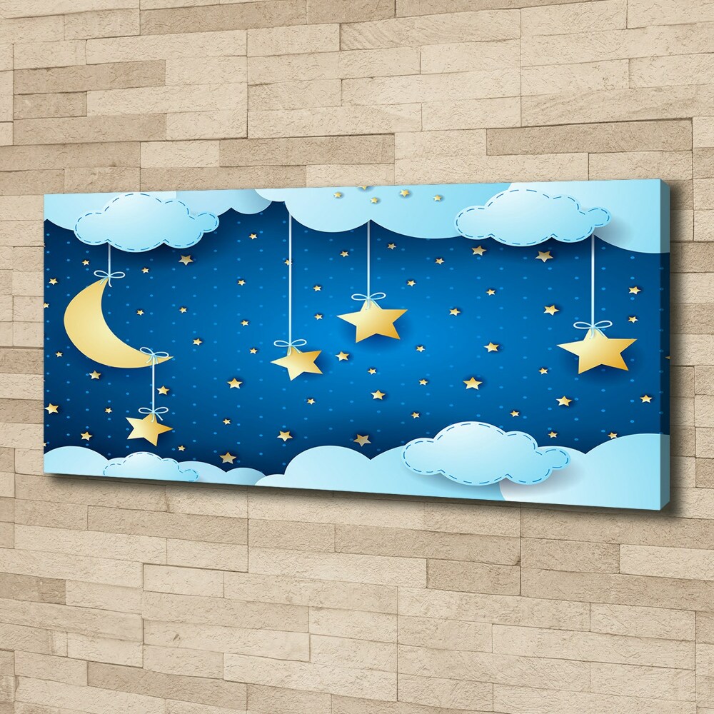 Canvas wall art Sky at night