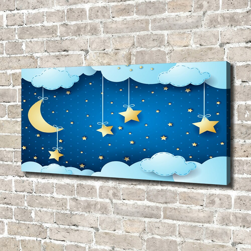 Canvas wall art Sky at night