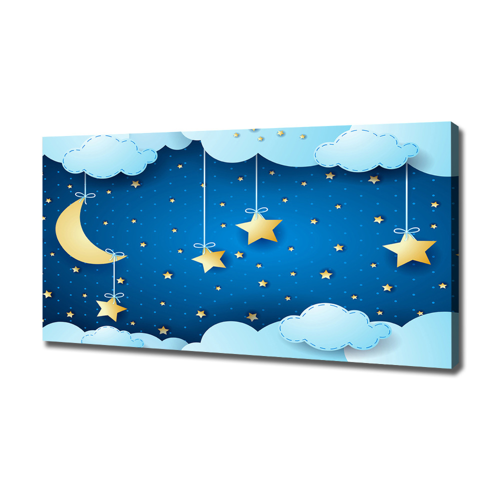 Canvas wall art Sky at night