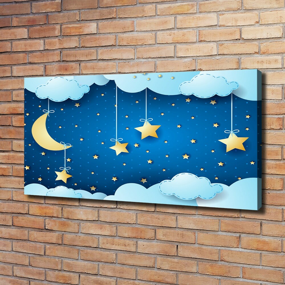 Canvas wall art Sky at night