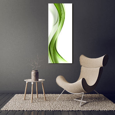 Wall art canvas large Abstract wave