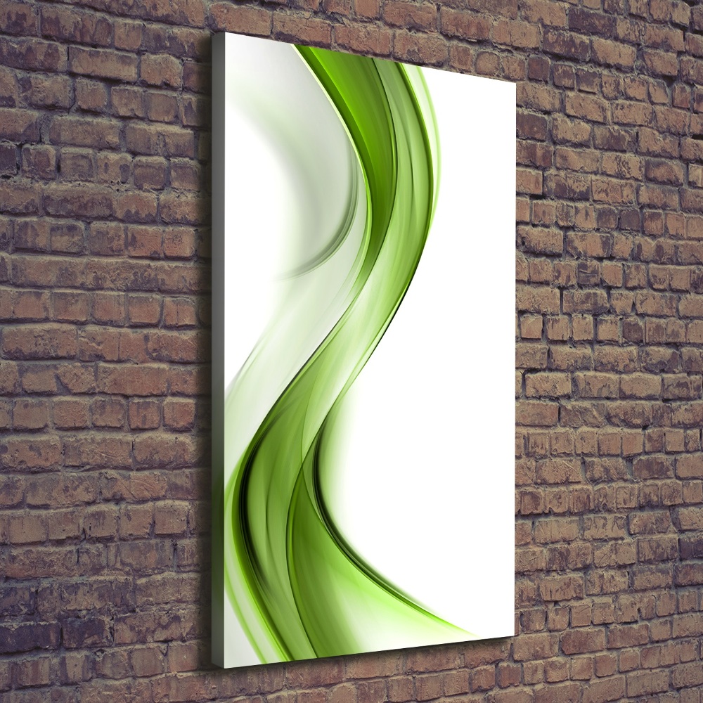 Wall art canvas large Abstract wave